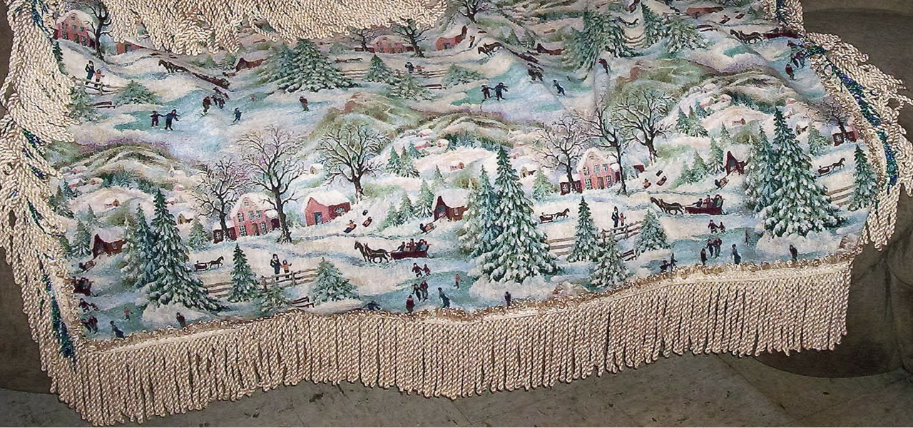 Winter Tapestry Throw