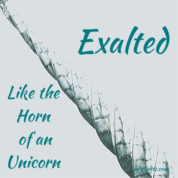 Exalted Like the Horn of an Unicorn