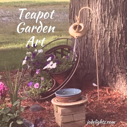 Teapot Garden Art