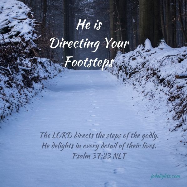 He is Directing Your Footsteps