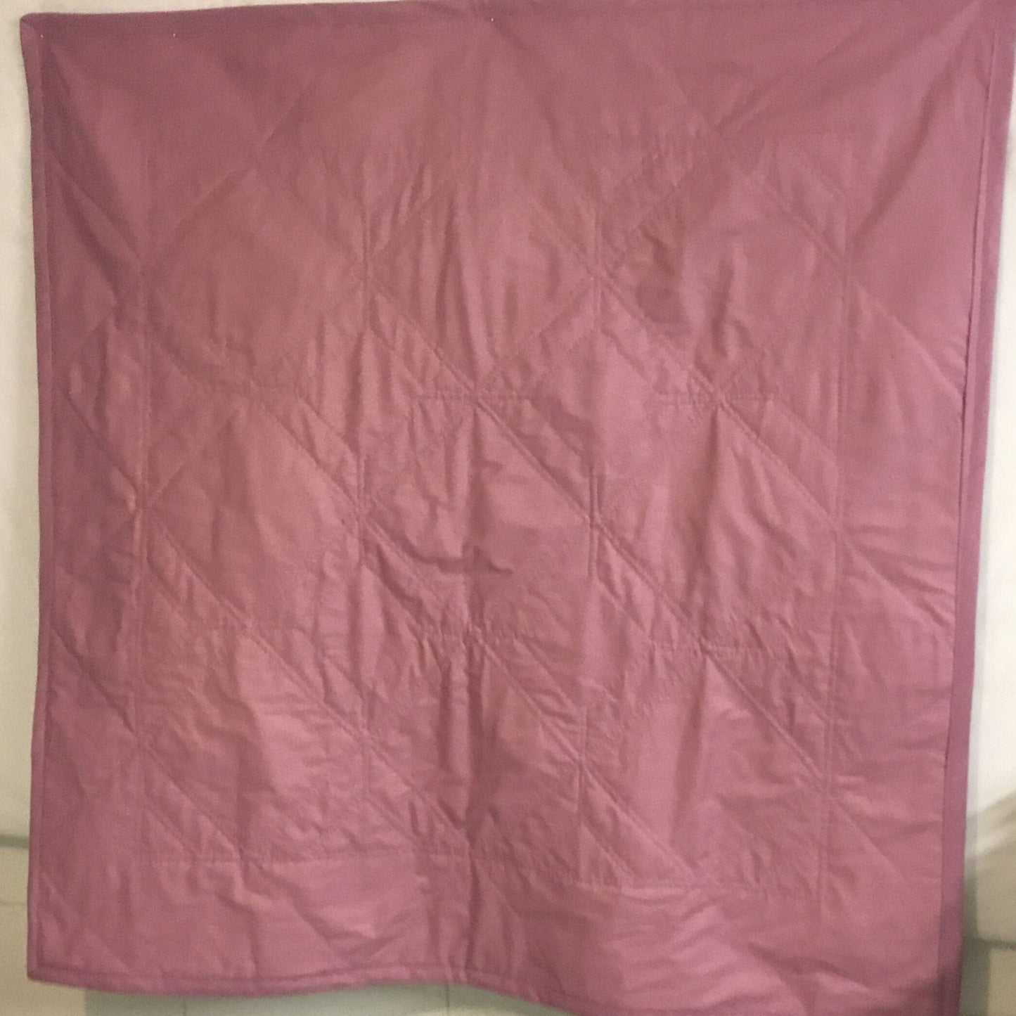 Pink Floral & Roses Lap Quilt/Throw