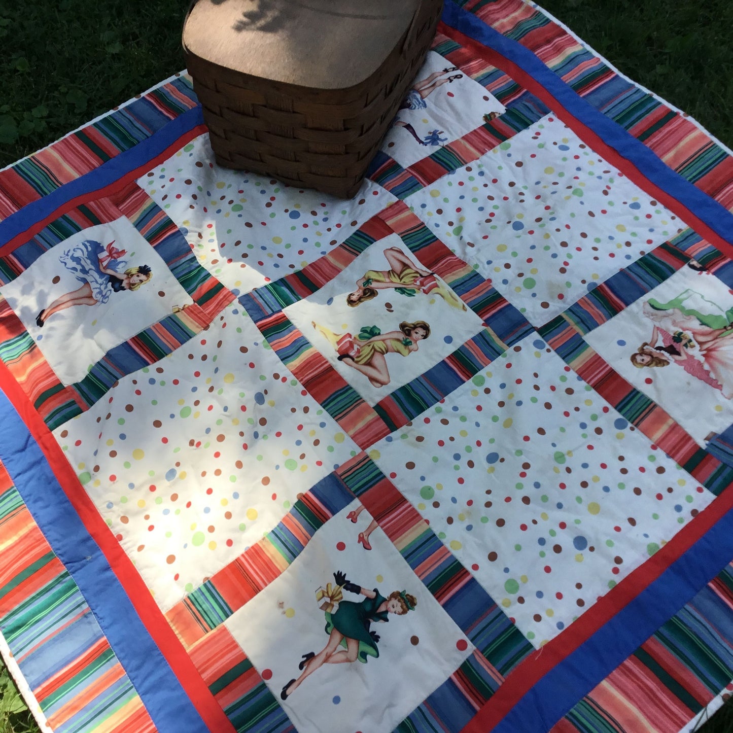 Pin-Up Party Girls Quilt