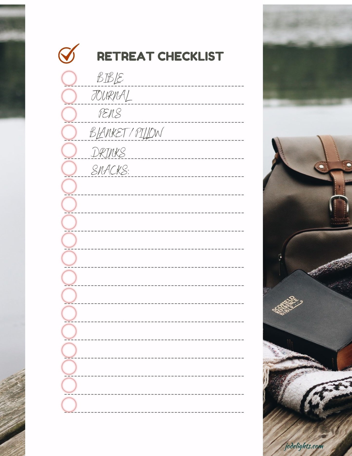 Personal Retreat Guide, Planner & Journal PDF