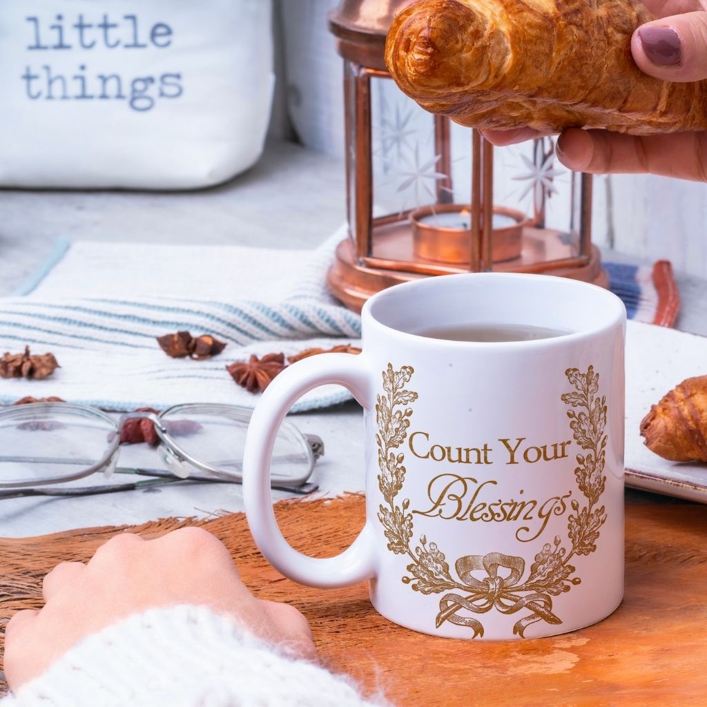 Count your Blessings mug