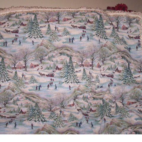 Winter Tapestry Throw